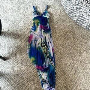 Y2K Davids Bridal 2000s sequined Party Dress